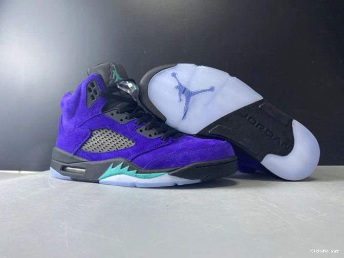 136027-500 Retro Jordan Air Alternate 5 Grape 0804